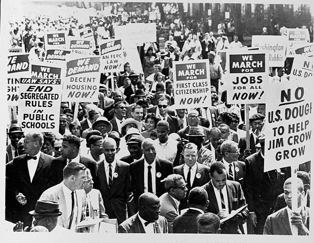 Corteo diritti afroamericani