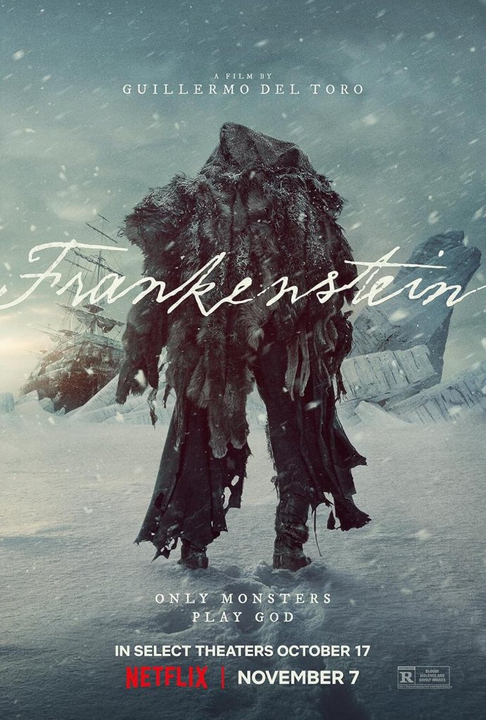 Guillermo Del Toro's Frankenstein poster