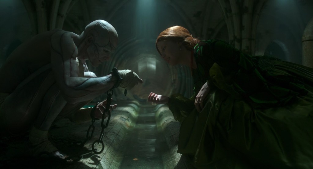 Frankenstein Creature and Elizabeth Del Toro 