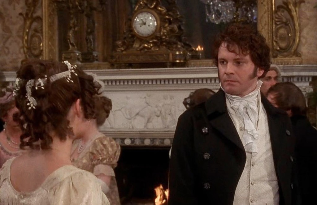 Elizabeth balla con il signor Darcy, film del 1995